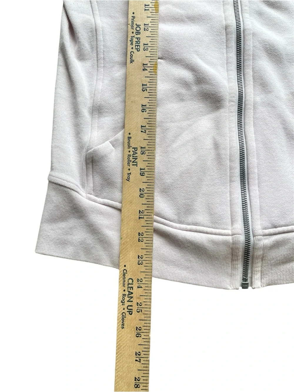 Lululemon Scuba Hoodie Womens Size 6 Fleece Flutterby Pink Full Zip Pockets EUC